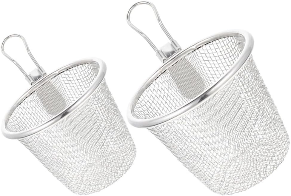 ya 14 9.20 baidi 2 Pcs Colander Set Slotted Spoon Pasta Kitchen Hot Pot Strainer Strainers-1
