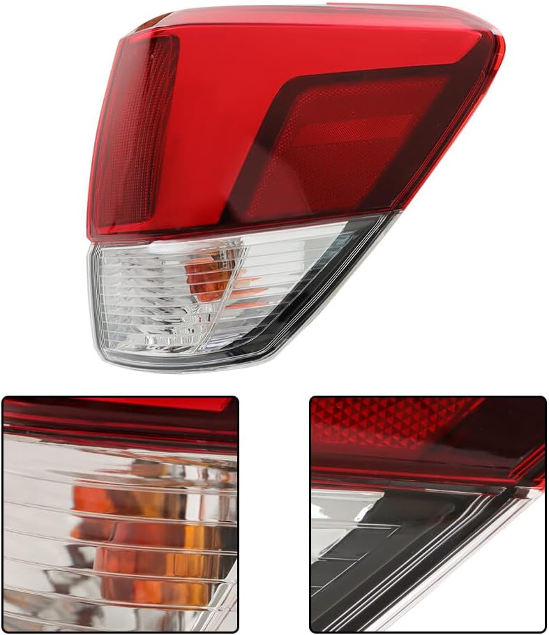 ya 4 8.10 for Subaru for Forester 2019-2021 Tail Light LED Right Outer/Passenger Side