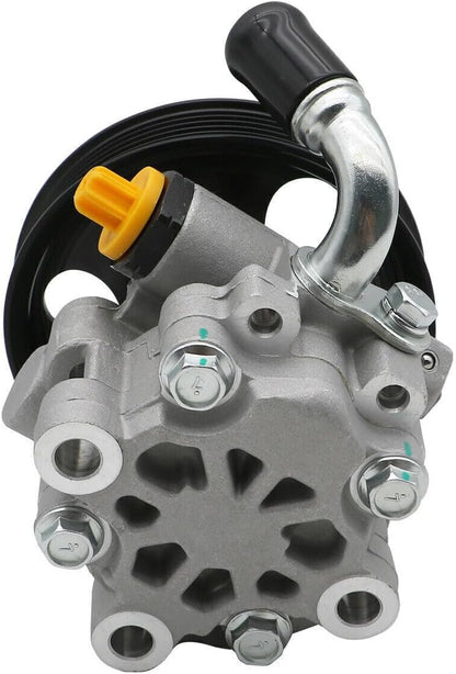 ya 4 8.10 1PC for Dodge for Chrysler 04892093AA New Aluminum Power Steering Pump & Pulley