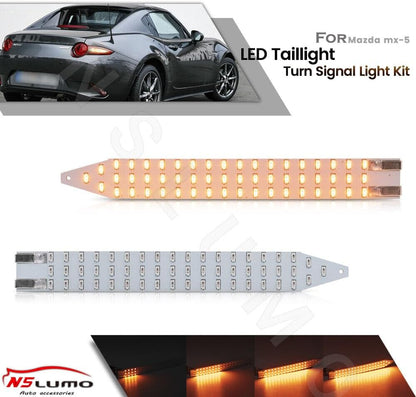 ya 7 8.24 baidi Continuous Amber LED Tail Light Turn Signal Light 16-up for Mazda Miata mx-5 ND