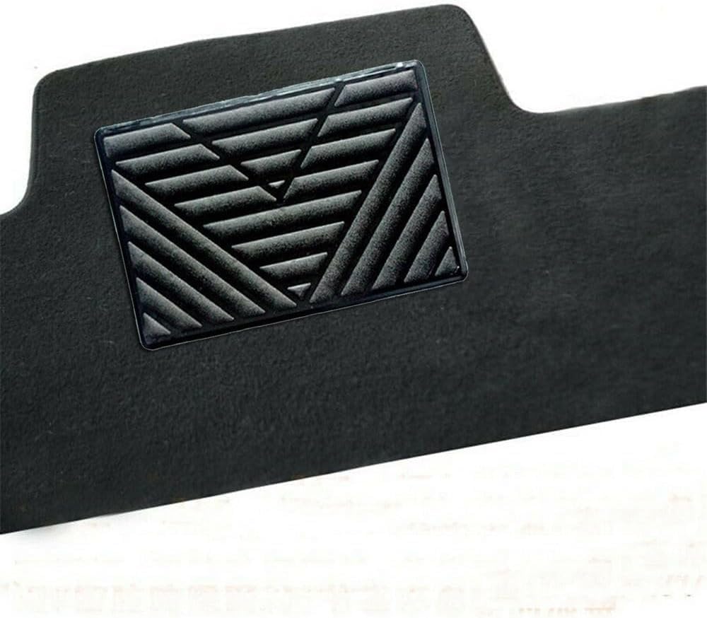 ya 28 10.13 zhengce Black PVC Car Floor Carpet Pad Foot Mat Pedal Patch Cover Car Foot Pad Car