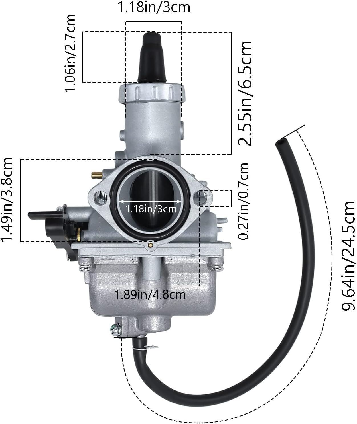 ya 2 8.15 VM26 30mm Carb PZ30 Carburetor for Taotao SunL JCL JetMoto Kazuma Baja Quad ATV