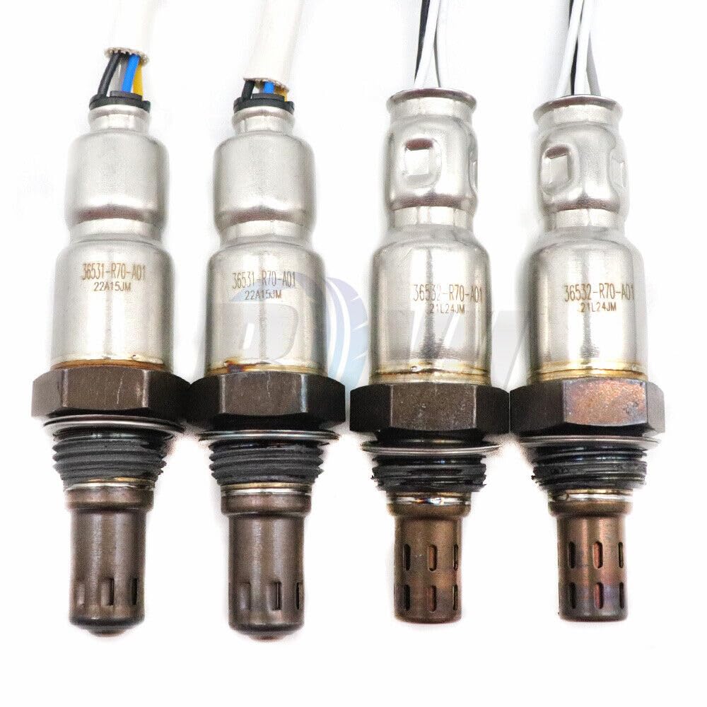 ya 4 8.8 Upstream + Downstream O2 Oxygen Sensor 4 Pieces for 2011-2013 for Honda Odyssey V6 3.5L 