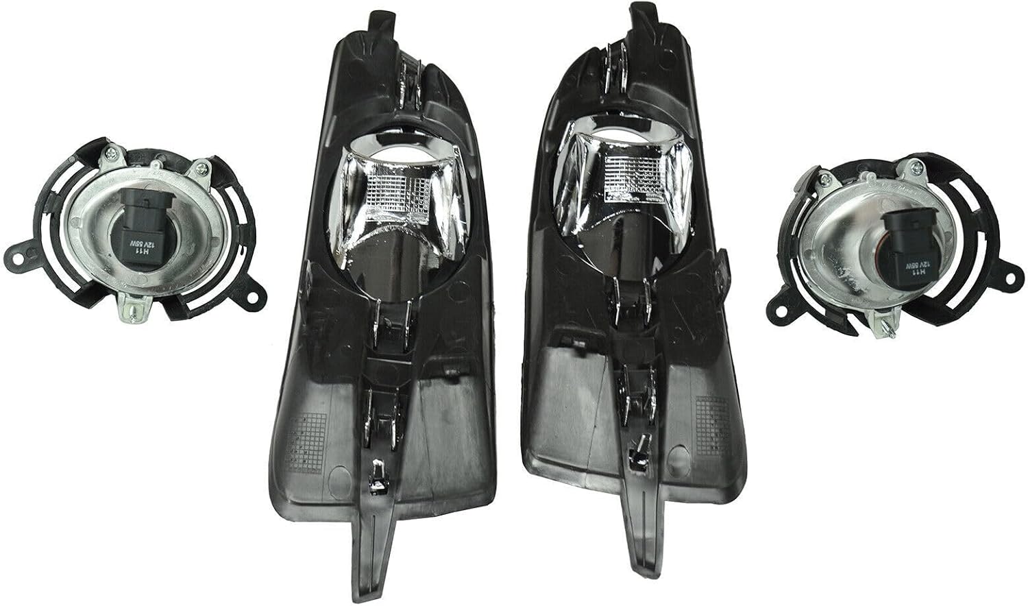 ya 2 8.15 A pair of front bumper fog light components with covers suitable for Buick LaCrosse 2010-2013