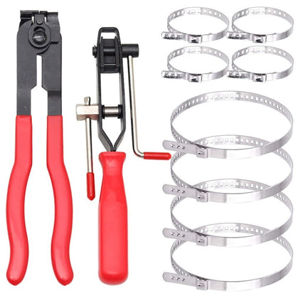 ya 13 9.15 baidi Professional 10Pcs CV Joint Boot Clamp Pliers Kit for Fast and Secure CV Boot#