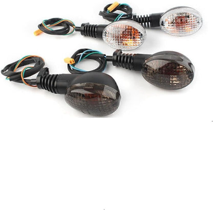 ya 2 8.15 2x Turn Signal Light Indicator Lamp Bulb Fit for Kawasaki 250R Smoke/Clear
