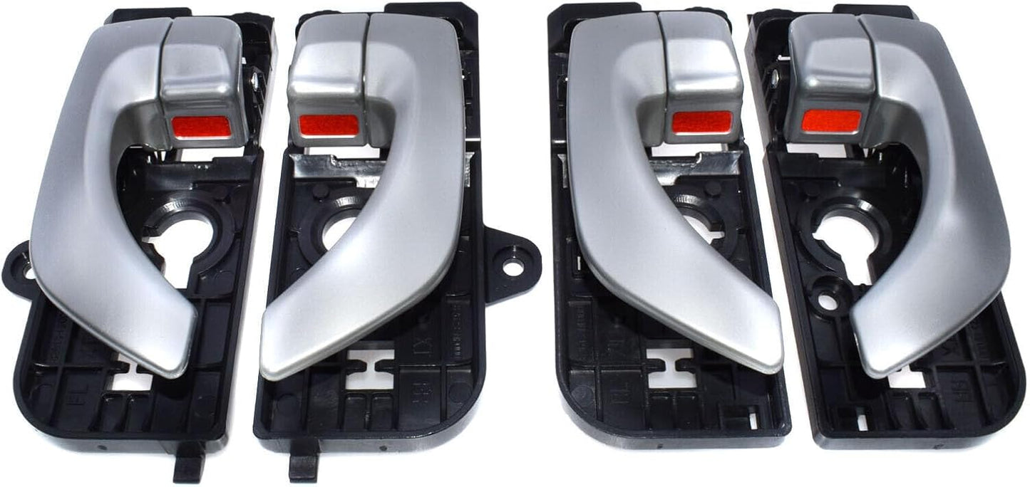 ya 5 8.24 baidi Set of 4 Front and Rear Interior Door Handles for Hyundai 2006-2008 Sonata 826103K020