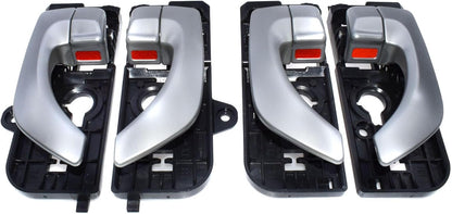ya 5 8.24 baidi Set of 4 Front and Rear Interior Door Handles for Hyundai 2006-2008 Sonata 826103K020
