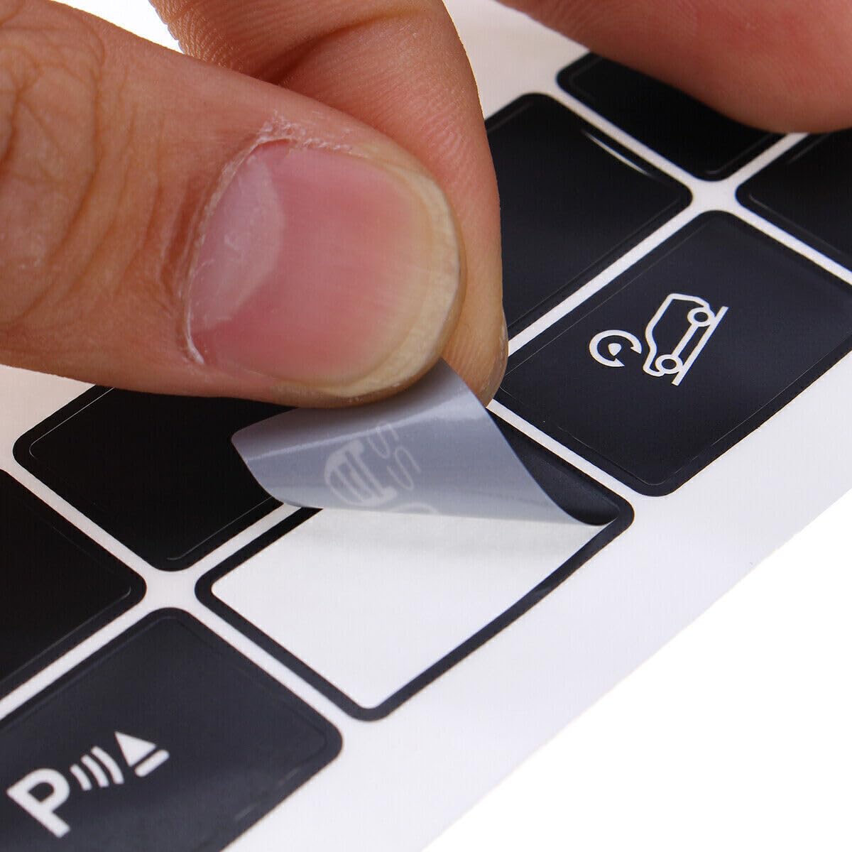 ya 23 10.7 baidi for 2007-2013 for BMW X5 New Replacement Dash Button Stickers DTC Traction Control