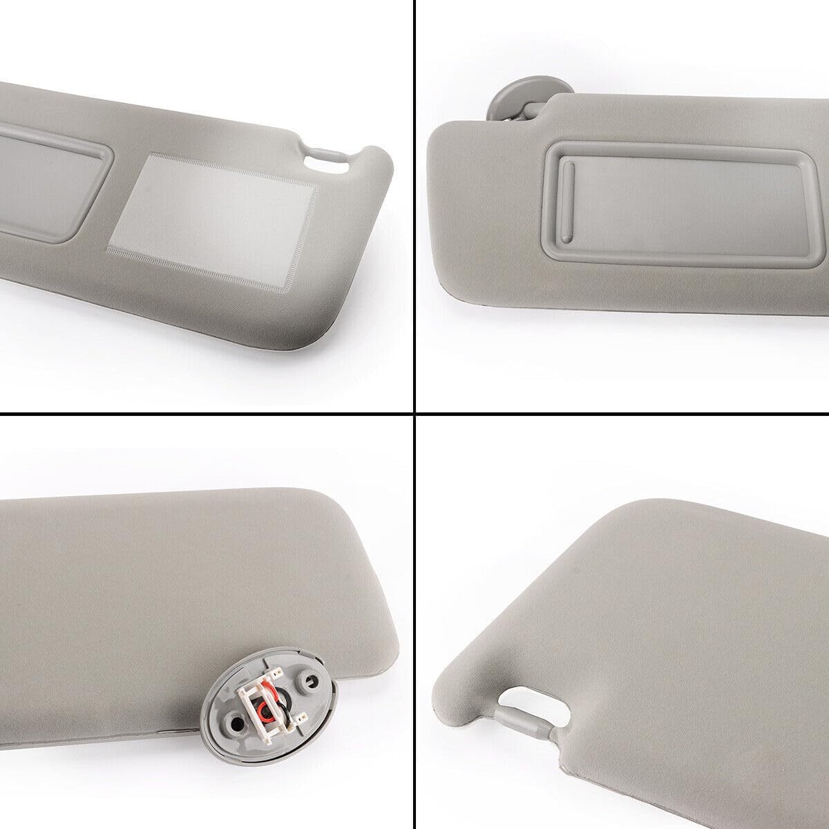 ya 11 9.14 baidi1 Pair Left+Right for Toyota Prado TRJ120 RZJ120 KZJ120 KDJ/GRJ120 New Sun Visor