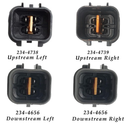 ya 4 8.8 4X Front & Rear Oxygen Sensor for Dodge Stratus Sebring for Mitsubishi Galant 01-03