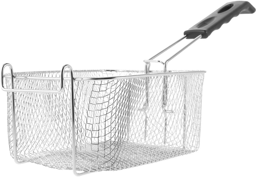 ya 14 9.20 baidi 2 Pack Stainless Steel Frying S n Deep Fryer Replacement Basket Strainer-2