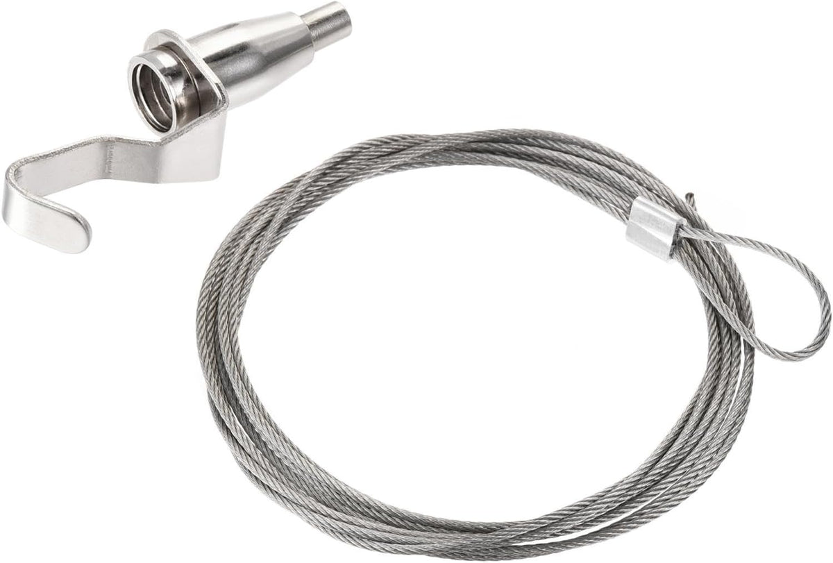 ya 26 10.21 baidi Picture Hanging Wire Kit, 2pcs 2M Adjustable Rail Hanging System, Load 66 lbs