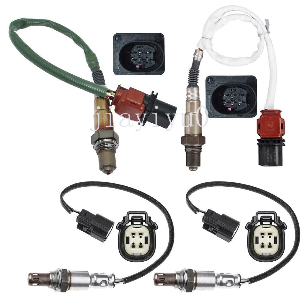 ya 4 8.8 4pcs Oxygen O2 Sensor 1&2 for 2015 2016 2017 for Ford F-150 2.7L Upstream+Downstream