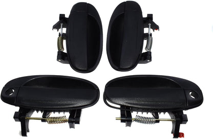 ya 5 8.10 4Pcs Front Rear Left Right Exterior Door Handle for 2004-08 for Chevrolet Aveo5 Aveo
