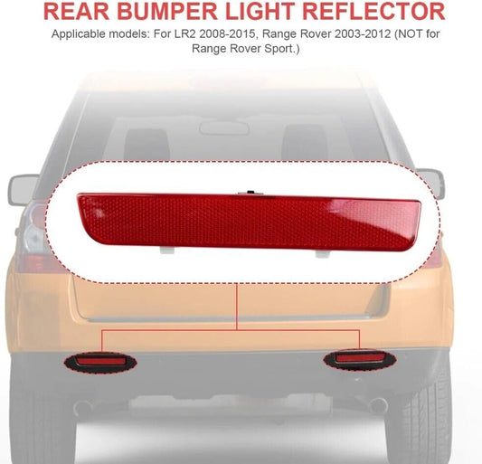 ya 4 8.14 1 pair rear bumper reflector for Land Rover for Range Rover LR2 LR006348 LR006349