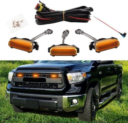 ya 7 8.24 baidi For 2014-2020 for Toyota Tundra TRD Grille LED Light