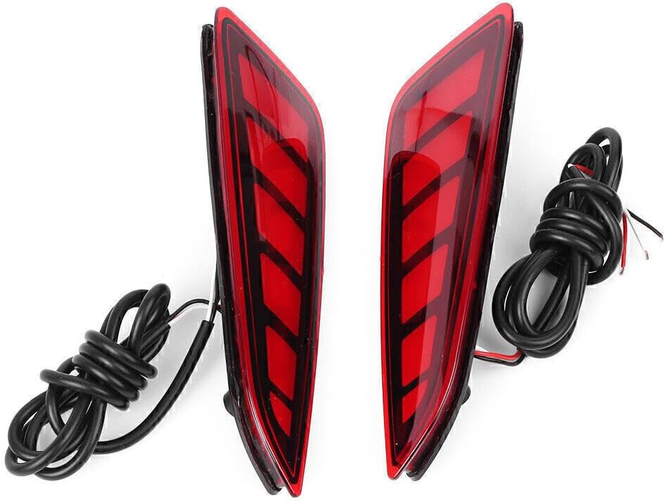ya 13 9.15 baidi 2pcs LED rear fog light tail light bumper light for Toyota C-HR CHR 2016-20