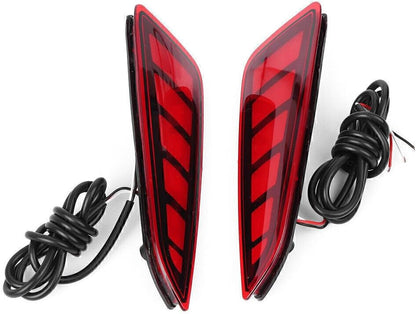 ya 13 9.15 baidi 2pcs LED rear fog light tail light bumper light for Toyota C-HR CHR 2016-20