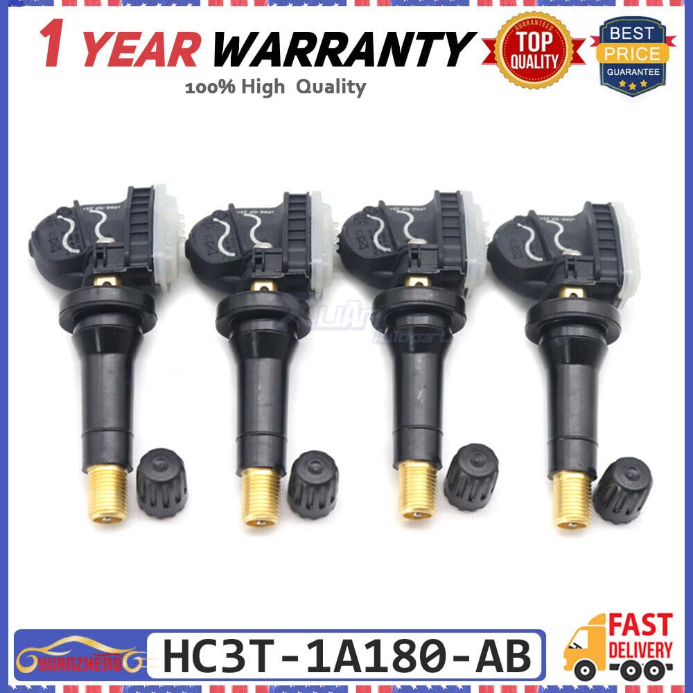 ya 4 8.8 HC3T-1A180-AB 315MHz for 2017-2019 for Ford F-250 TPMS tire Pressure Sensor 4PCS