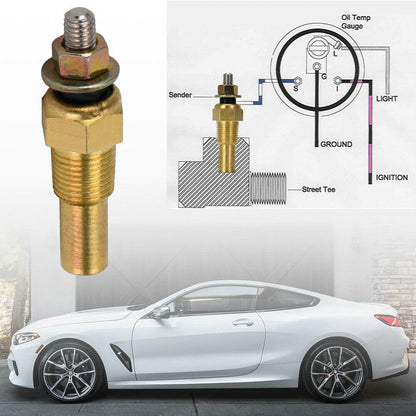 ya 4 8.8.2 Universal 1/8 NPT Oil/Water Temp Sensor 0-300¡ãF Water Coolant Sensor