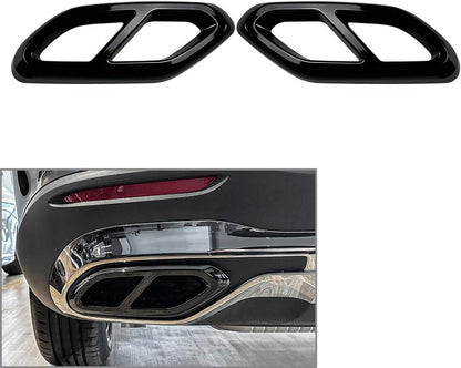 ya 10 9.16 baidi Tail Pipe Muffler Tip Cover Trims for Mercedes-Benz GLC Class X254 2022+
