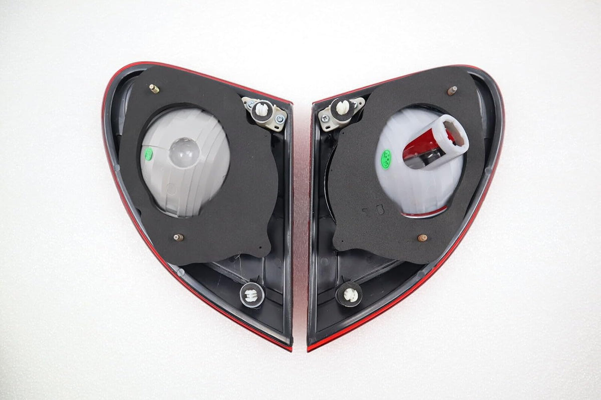 ya 10 9.16 zhengce Red/Clear LED Tail Lights & Cover Bases For 2003 2004-2008 for Toyota for C