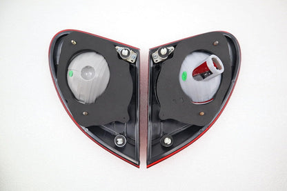 ya 10 9.16 zhengce Red/Clear LED Tail Lights & Cover Bases For 2003 2004-2008 for Toyota for C