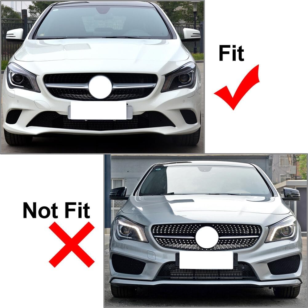 ya 6 8.24 baidi Front Bumper Tow Hook Eye Cover for Mercedes-Benz CLA ClassW117 C117 A1178850622