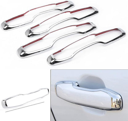 ya 10 9.16 baidi 4PCS Door Handle Cover Decoration Trim for Volvo XC60 2018 2019 ABS Plastic