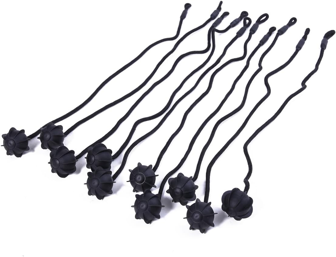 ya 2 8.15 10Pcs Interior Rear Parcel Shelf String Cover Straps for Golf MK5/6/7 2004-2018