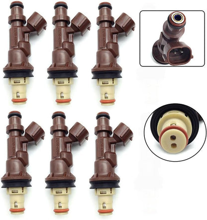 ya 10 9.16 zhengce SET Of 6Pcs Fuel Injectors for Toyota for 4Runner SR5 Sport Utility 4-Door