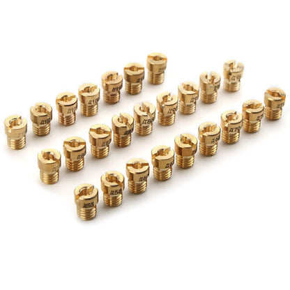 ya 4 8.10 for Dellorto PHBG SHA 5mm #55-#115 Replacement Gold 10x Carburetor Main Jet