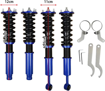 ya 10 9.16 baidi Coilover suspension kit with adjustable height for 03-08 for Honda for Accord for Acura 3.0 V6-