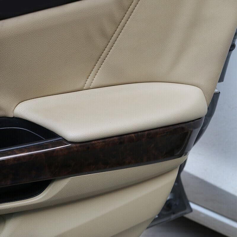 ya 9 10.24 Leather Rear Right Door Panel Armrest Cover Beige Fits for Honda for Accord