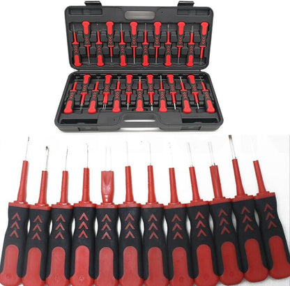 ya 6 8.24 baidi 25x Car and Motorcycle Crimp Terminals Cable Wiring Connector Pin Puller Removal Tool