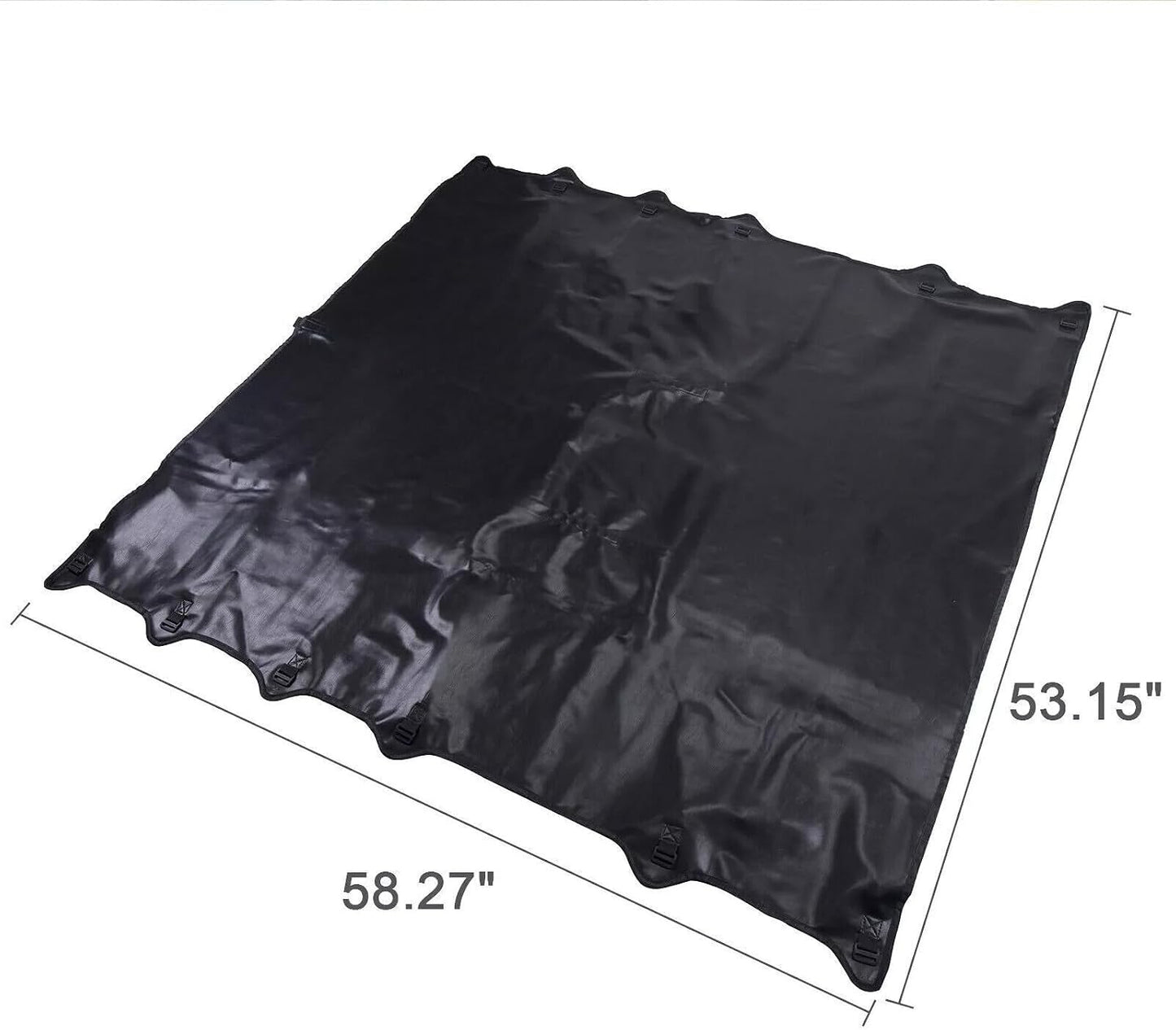 ya 4 8.14 Leather Top Roof Sunshade Kit Fits 1997-2006 for Jeep for Wrangler TJ Soft Cover