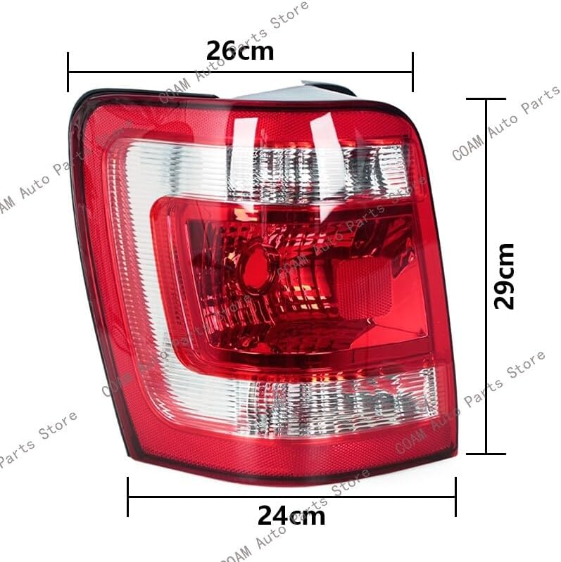 ya 4 8.24 baidi Right Tail Light for Ford Escape 2008-2012 Housing Cover Shell Without Bulb