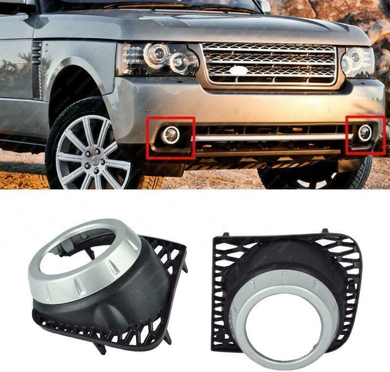 ya 2 8.15 Suitable for Land Rover Range L322 2010 2011-12 dual front fog lamp cover decorative light shield