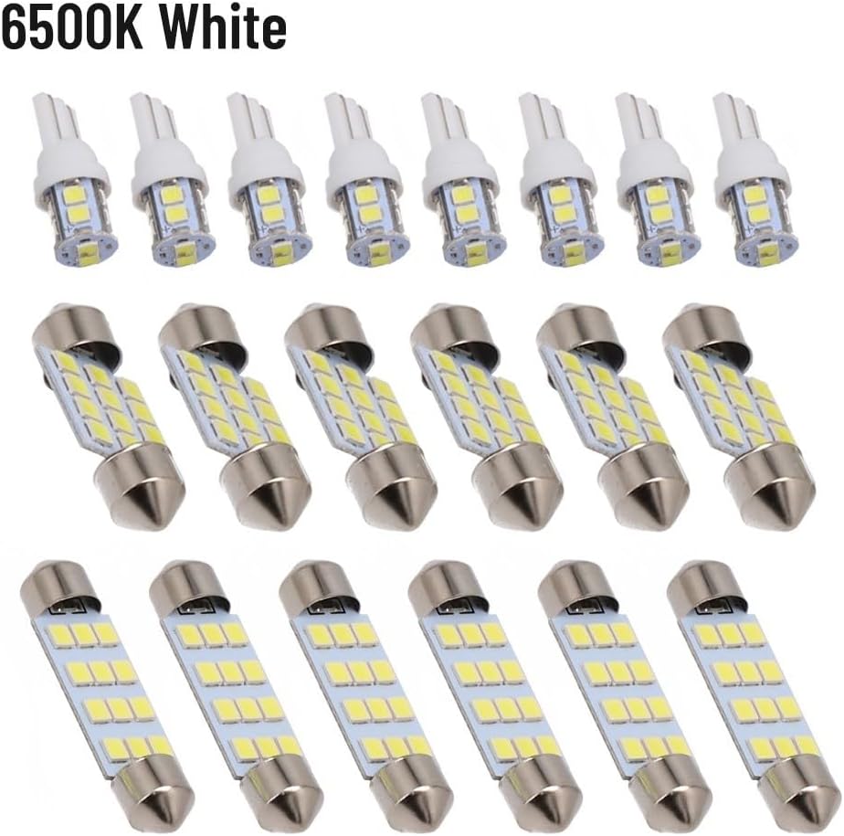 ya 13 9.15 baidi Office Outdoor Interior Light License Plate Lamp 6500K Accessories 20 Pcs