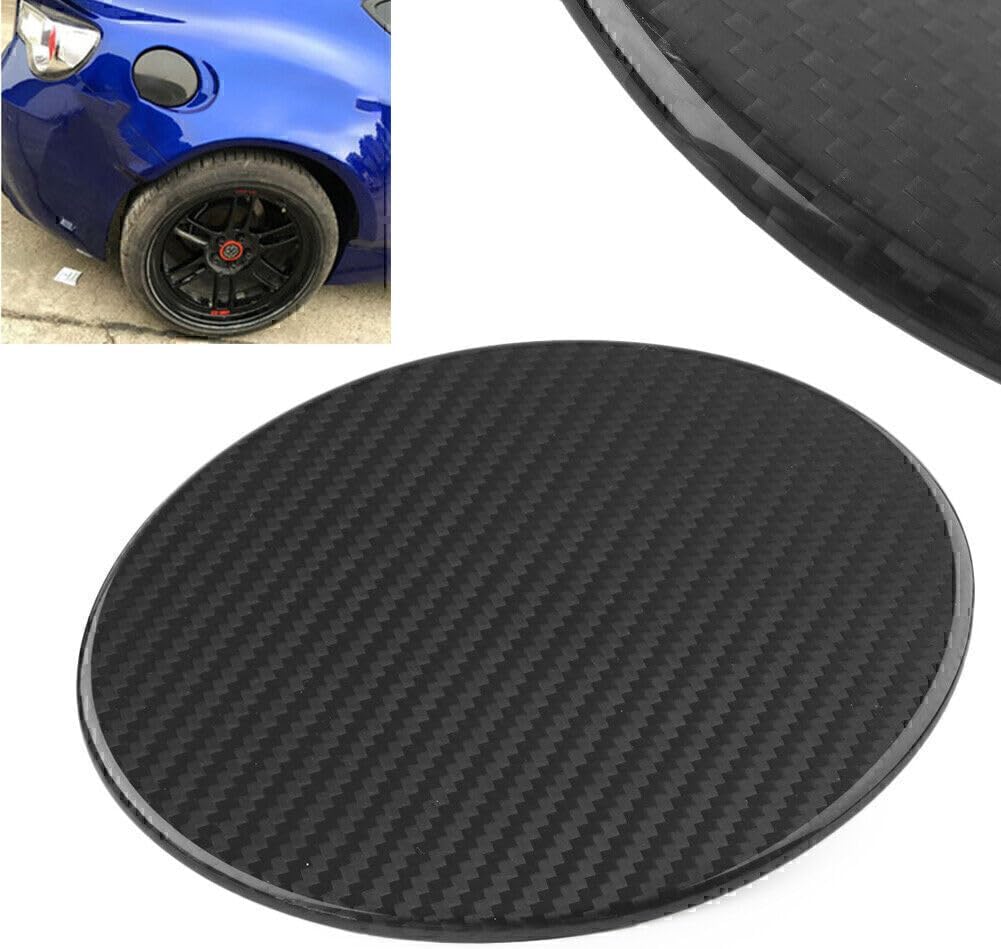 ya 6 8.14 1* Car Fuel Oil Tank Cover Cap Trim Carbon Fiber Fit for Toyota for Subaru BRZ FT86 GT86