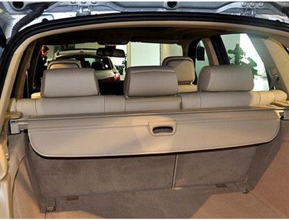 ya 2 8.15 for BMW X5 E70 F15 2007-18 Beige Retractable Trunk Luggage Shade Cargo Cover 1x