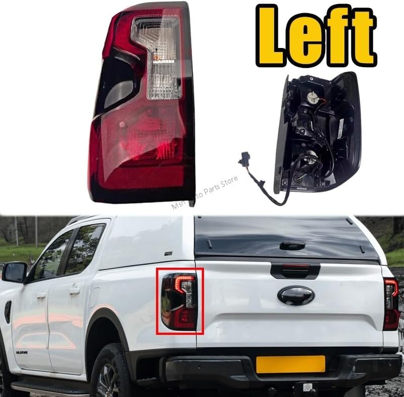 ya 7 8.24 baidi Left for Ford Ranger 2023 2024 Rear Tail Light Brake Signal Lamp Assembly