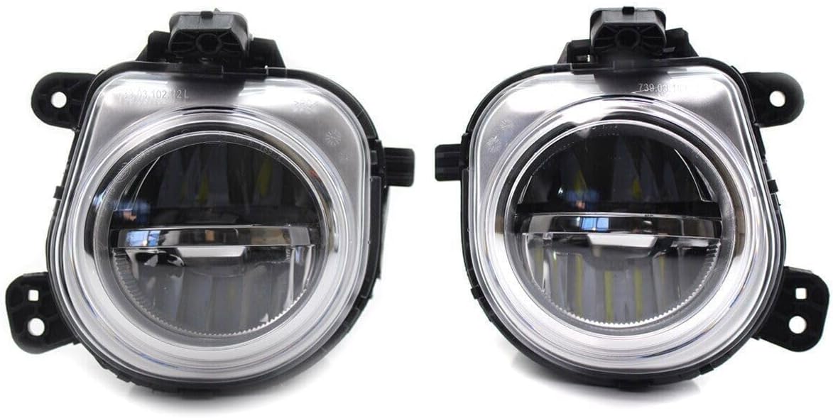 ya 4 8.10 1 pair of LH+RH LED fog lights suitable for BMW X3 F25 X4 F26 X5 F15 X6 F16 63177317251 7252