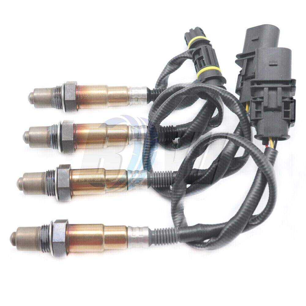 ya 4 8.8.2 Oxygen Sensor up + Downstream for Mercedes-Benz c300 2008-2012 e550 2011 4pcs