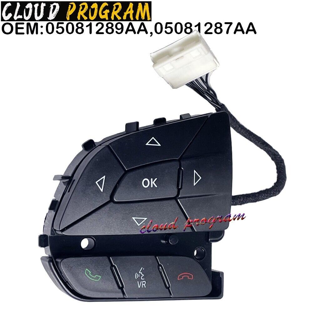 ya 3 8.24 baidi 05081289AA,05081287AA Steering Wheel Control Switch for Dodge for Charger Challengee