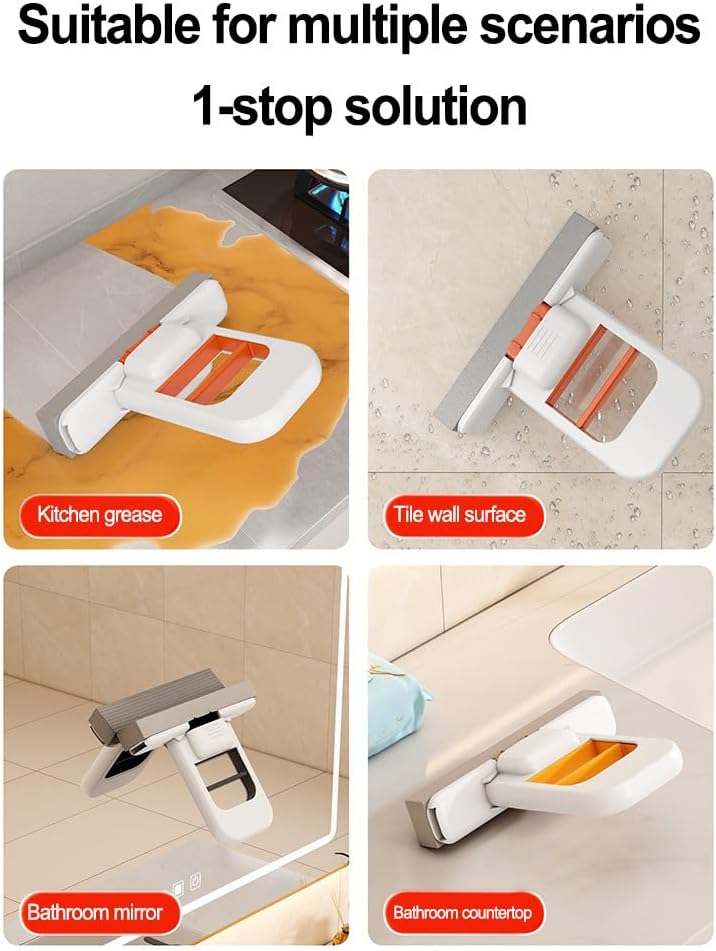 ya 14 9.20 baidi Portable Compact Mop with Abs Spon Head for Dust and Pa le Removal-1