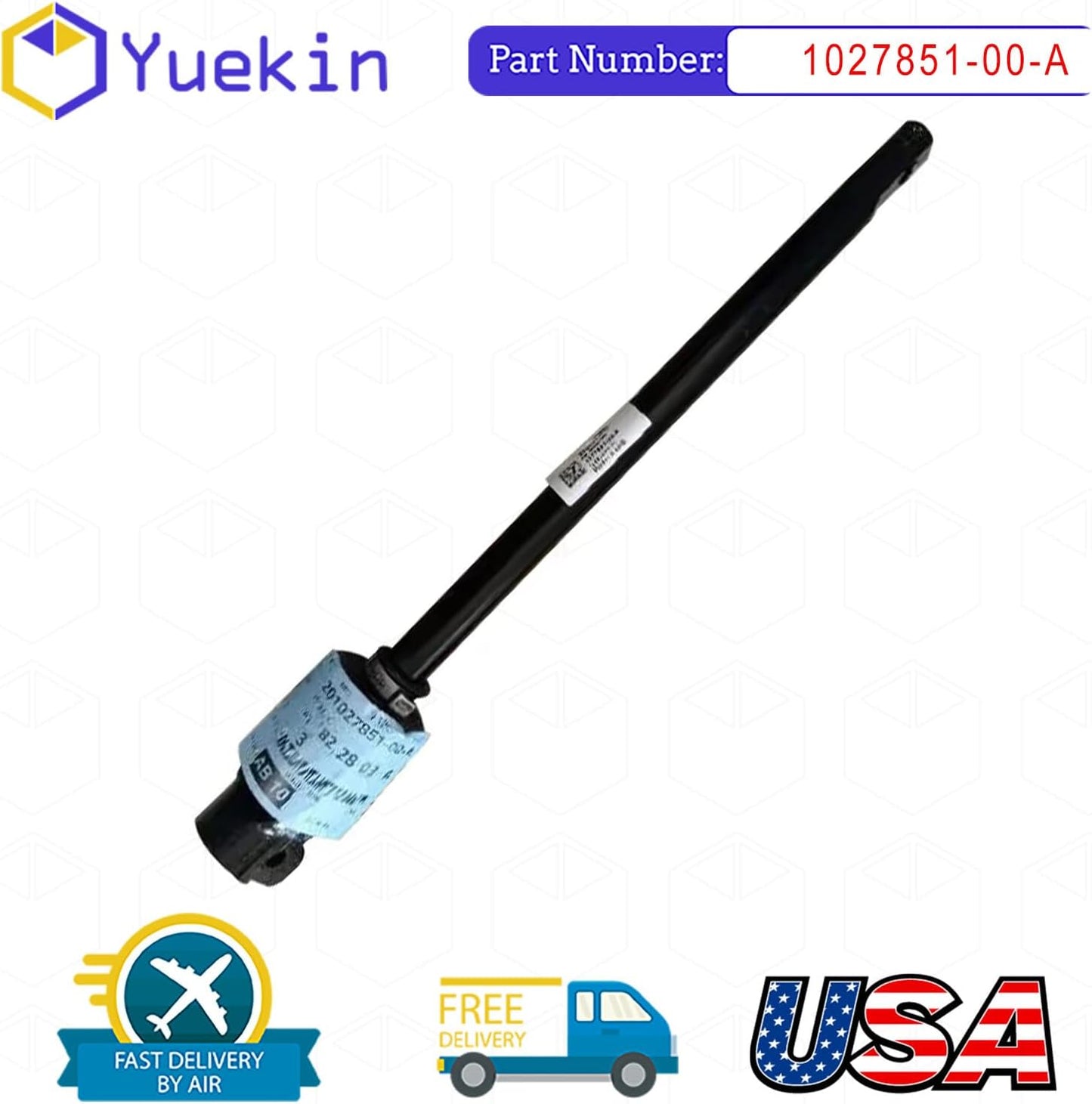 ya 5 8.24 baidi 1027851-00-A for 2015-2021 Model X Lower Steering Shaft New
