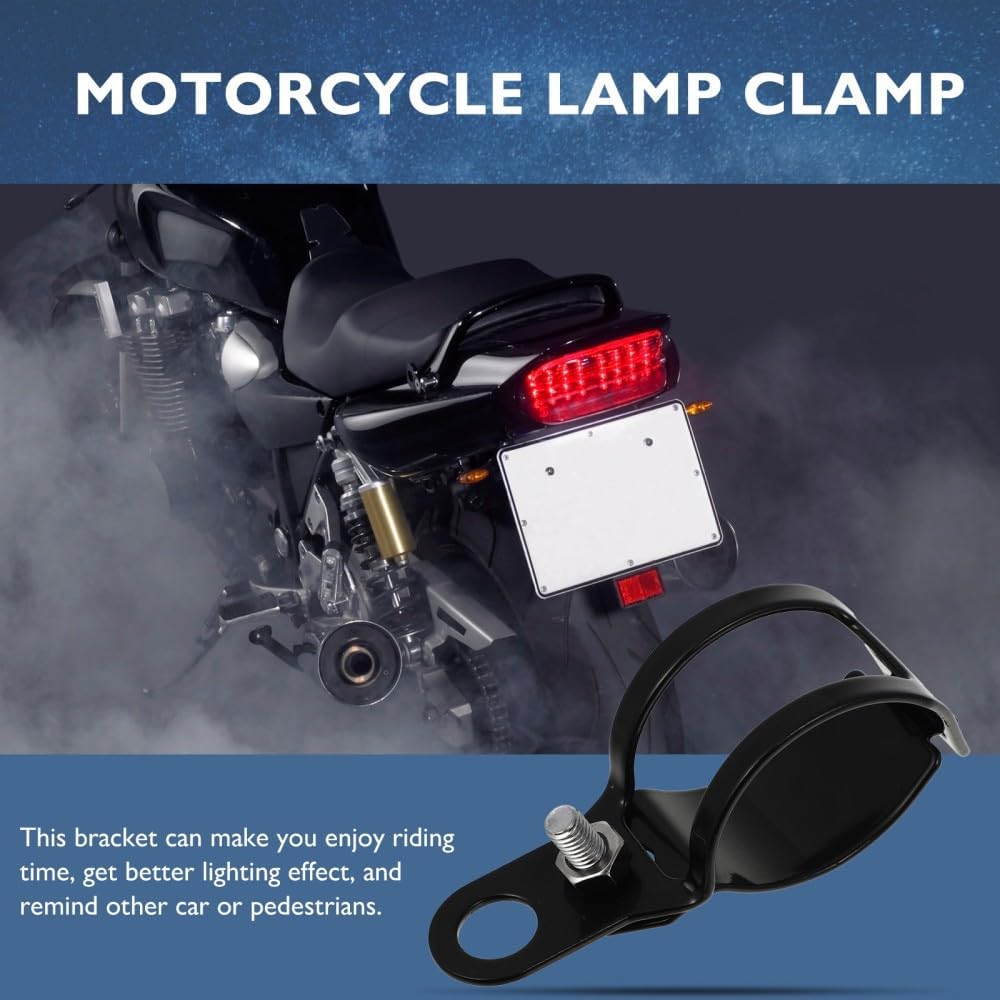ya 2 8.15 2 Pcs Shock Absorbing Fixer Motorcycle Turn Signals Mounting Bracket Motorcycel