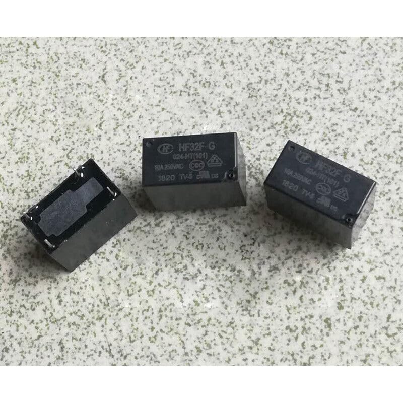ya 16 10.20 baidi 1pc HF32F-G-024-HT Power Relay 24VDC 4Pin 10A 250VAC #W7*-
